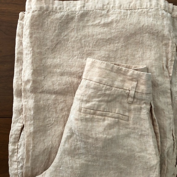 Anthropologie Elevenses Wide Leg Linen Pant - Picture 5 of 8